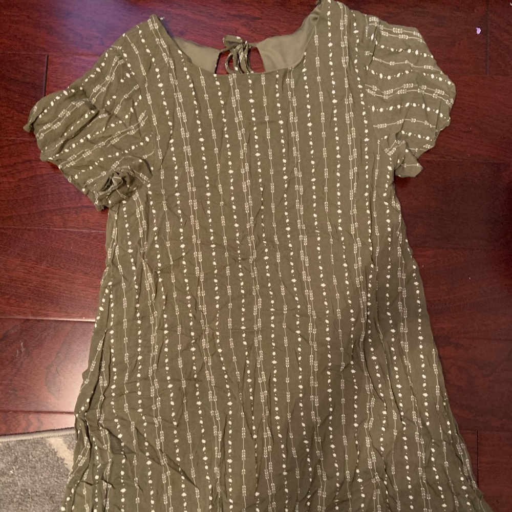Arrow and star shift dress